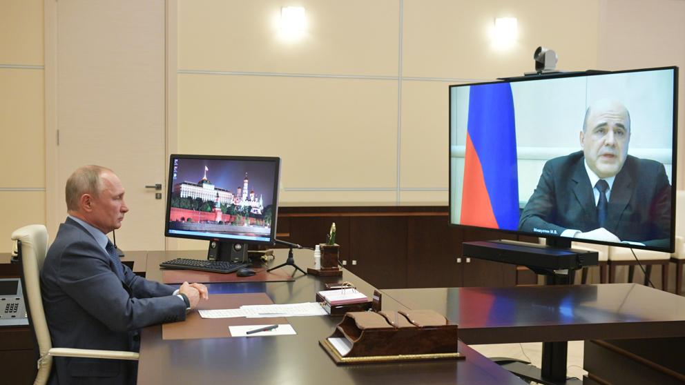 El diagnóstico se anunció durante una videollamada televisada con el presidente Putin EFE