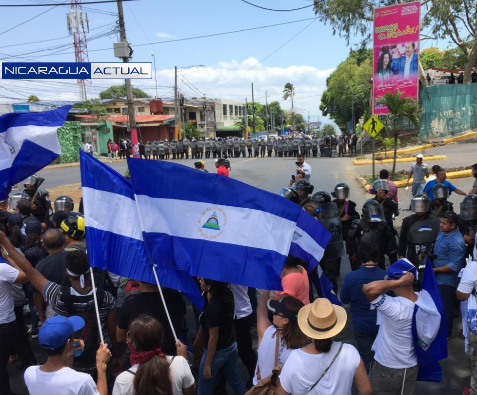 Archivo / Protestas en Managua / Foto: Gerall Chávez NA