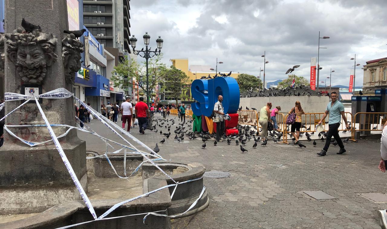 Áreas públicas cerradas en Costa Rica popr pandemia / FOTO NICARAGUA ACTUAL - GERALL CHAVEZ