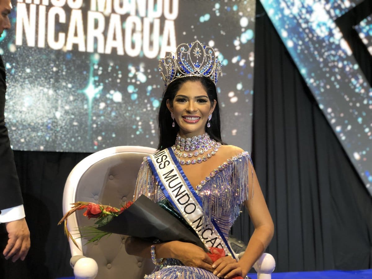 Sheynnis Palacios, Miss Mundo Nicaragua 2020. Foto Twitter
