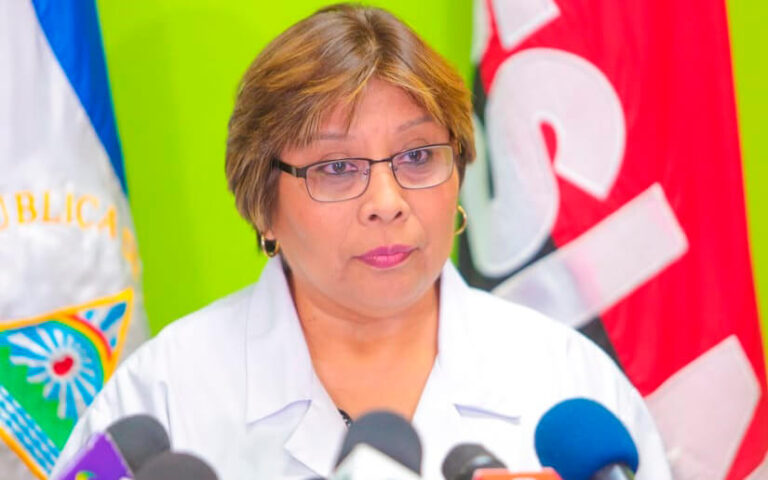 Martha Reyes Ministra de Salud de Nicaragua
