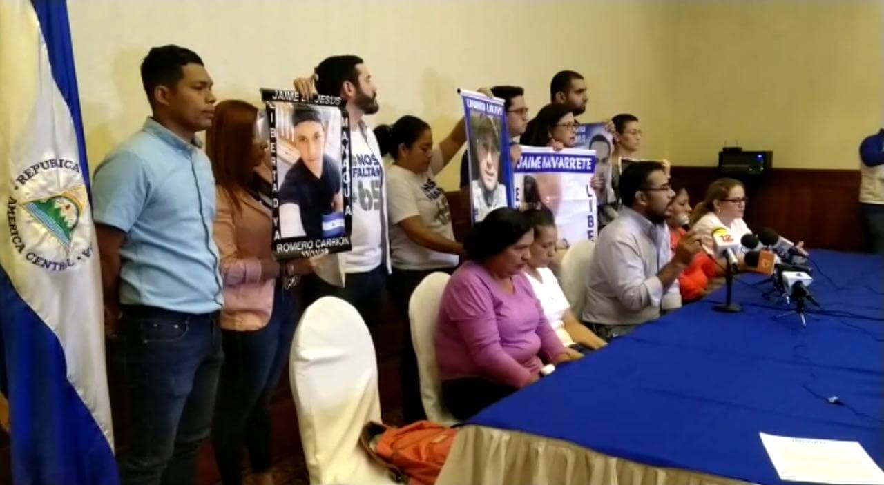 Madres y familiares de presos políticos en Nicaragua / FOTO NICARAGUA ACTUAL