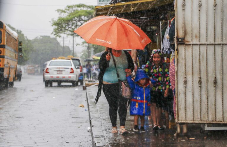 Barrios afectados por las lluvias en el departamento de Estelí