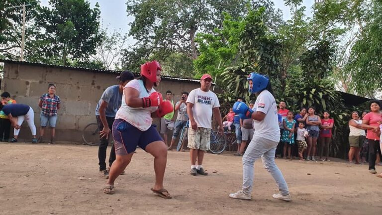 Actividades deportivas en Masatepe