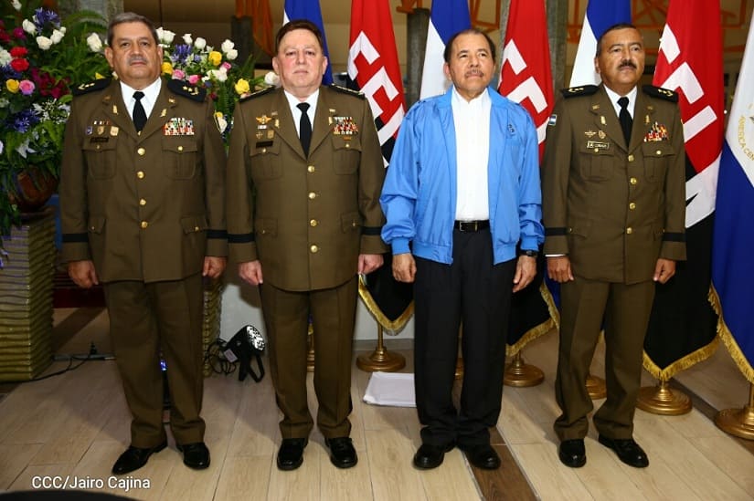 Ejército de Nicaragua dice que sanciones a Avilés son "injerencista"