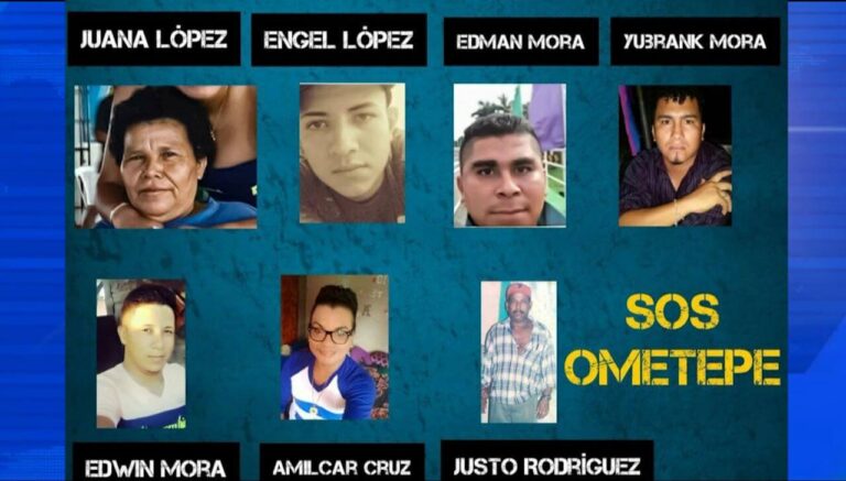 Cinco presos políticos de la Isla de Ometepe declarados culpables
