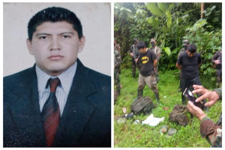 Hader Humberto González Zeledón detenido por el ejercito