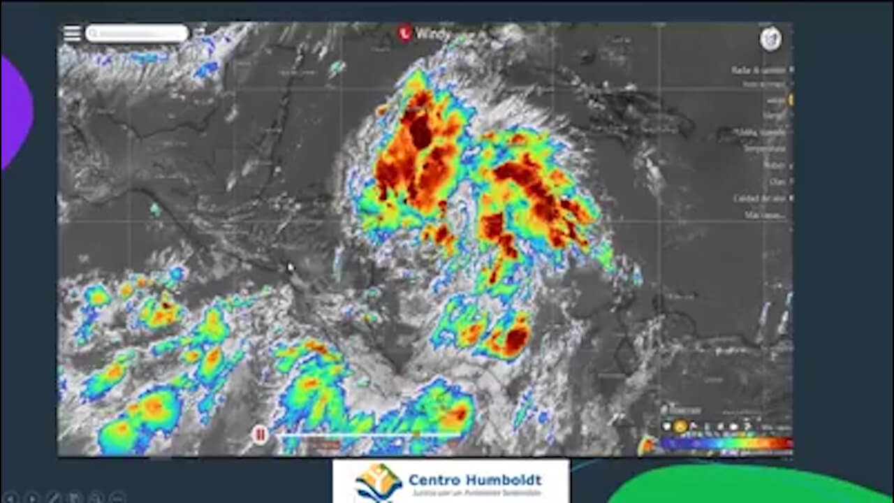 Costa Caribe bajo amenaza por depresión tropical número 14