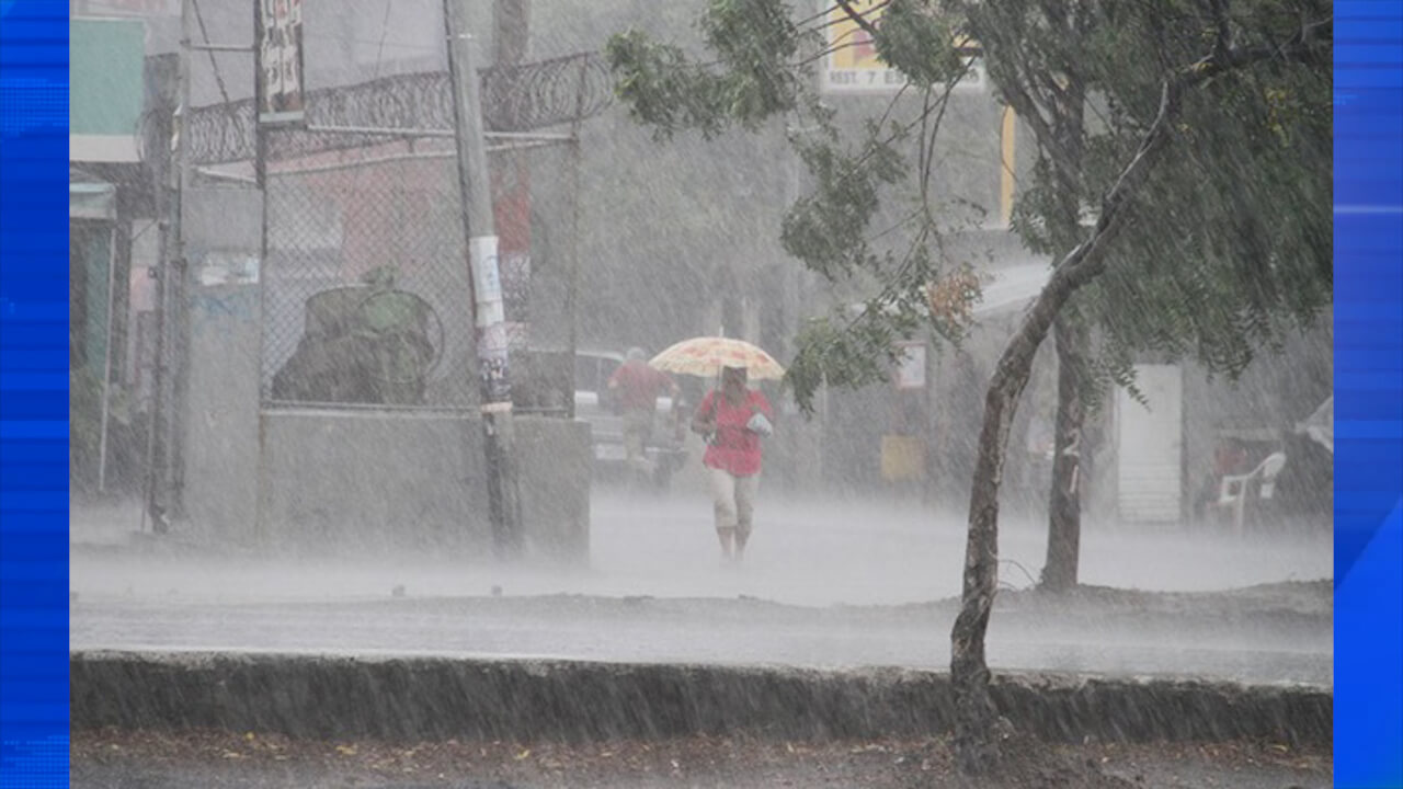 Mayor intensidad de lluvias en territorio nacional en horas de la tarde ondas tropicales