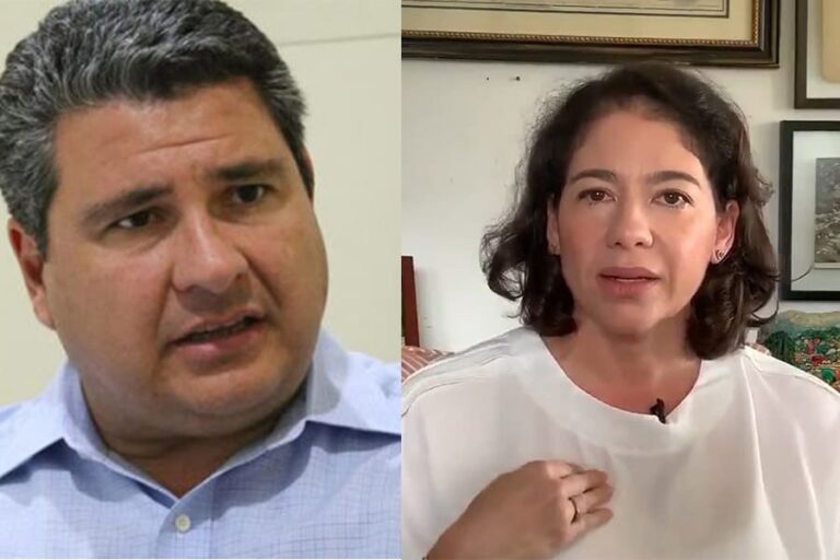 Juan Sebastián Chamorro y su esposa Victoria Cárdenas