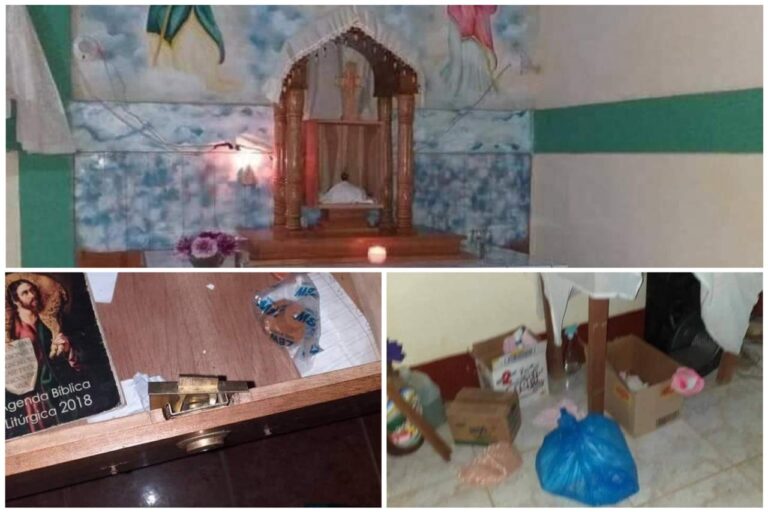 roban en capilla de telpaneca madriz