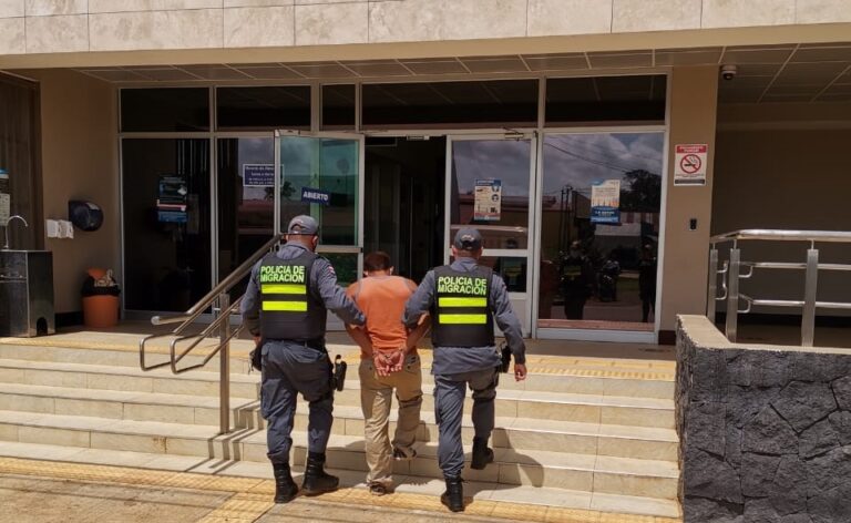 Nicaragüense detenido por tráfico de migrantes