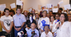 La Alianza Cívica es un grupo opositor que surge en abril 2018 durante el estallido social