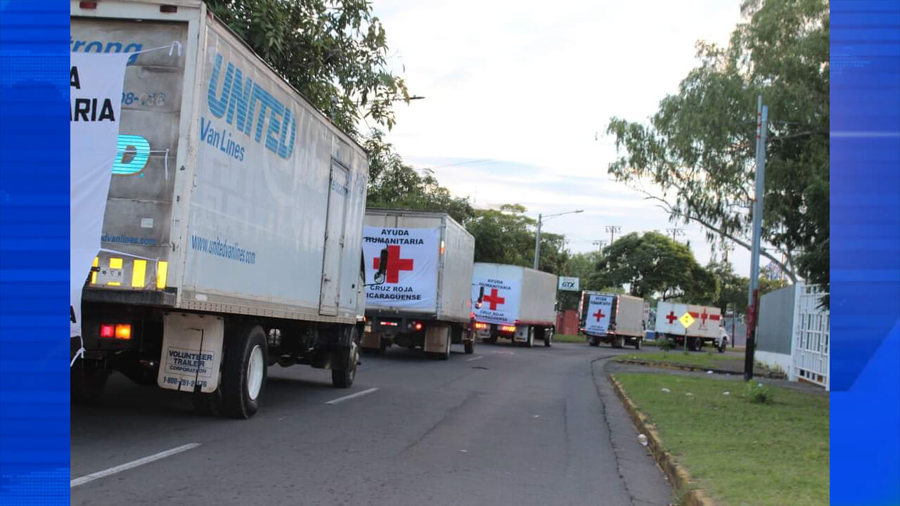 80 toneladas de ayuda humanitaria es enviada a la Costa Caribe