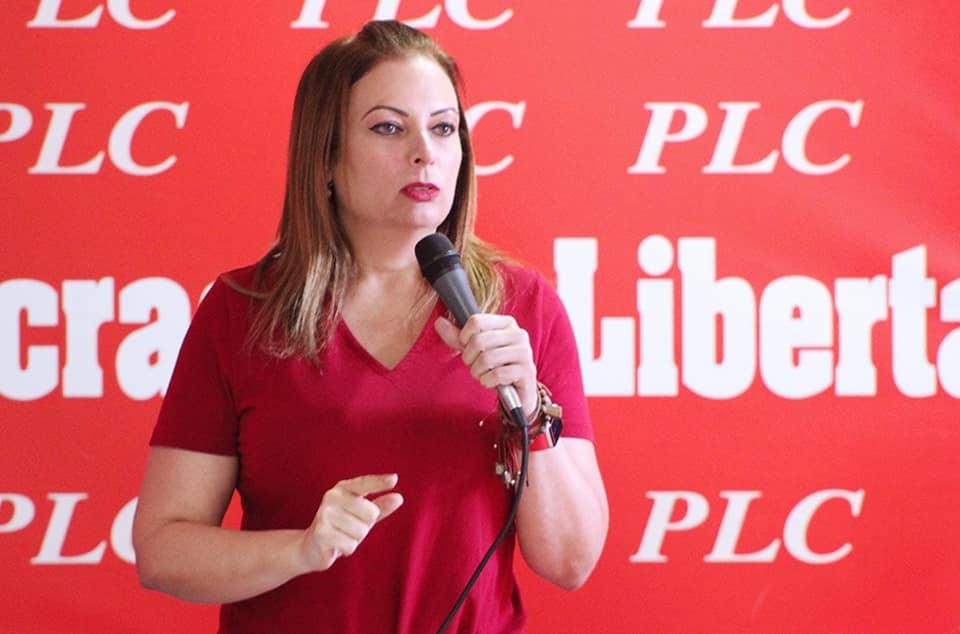 María Fernanda Flores, esposa de Arnoldo Alemán