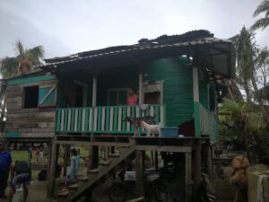 Así quedó la casa de Elza Herrera en Bilwi 