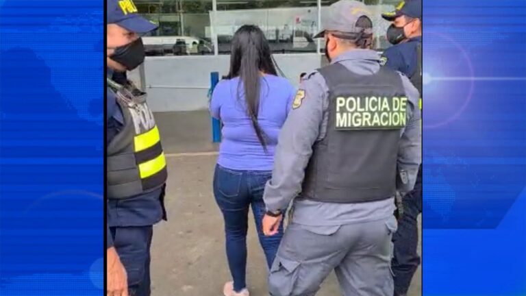 Nicaragüense detenida por el delito de trata de personas en Costa Rica.
