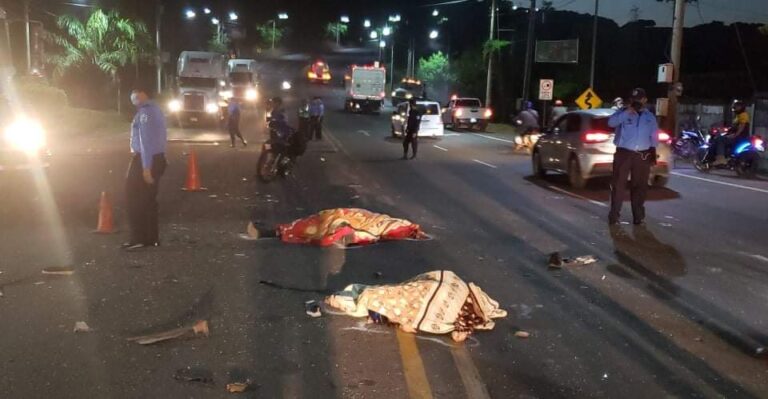 Las víctimas se movilizaban a bordo de una motocicleta