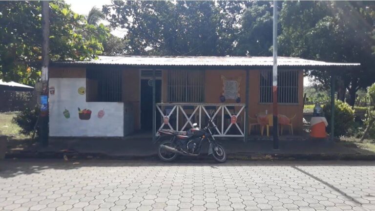 El local se ubica en el casco urbano de Potosí, Rivas