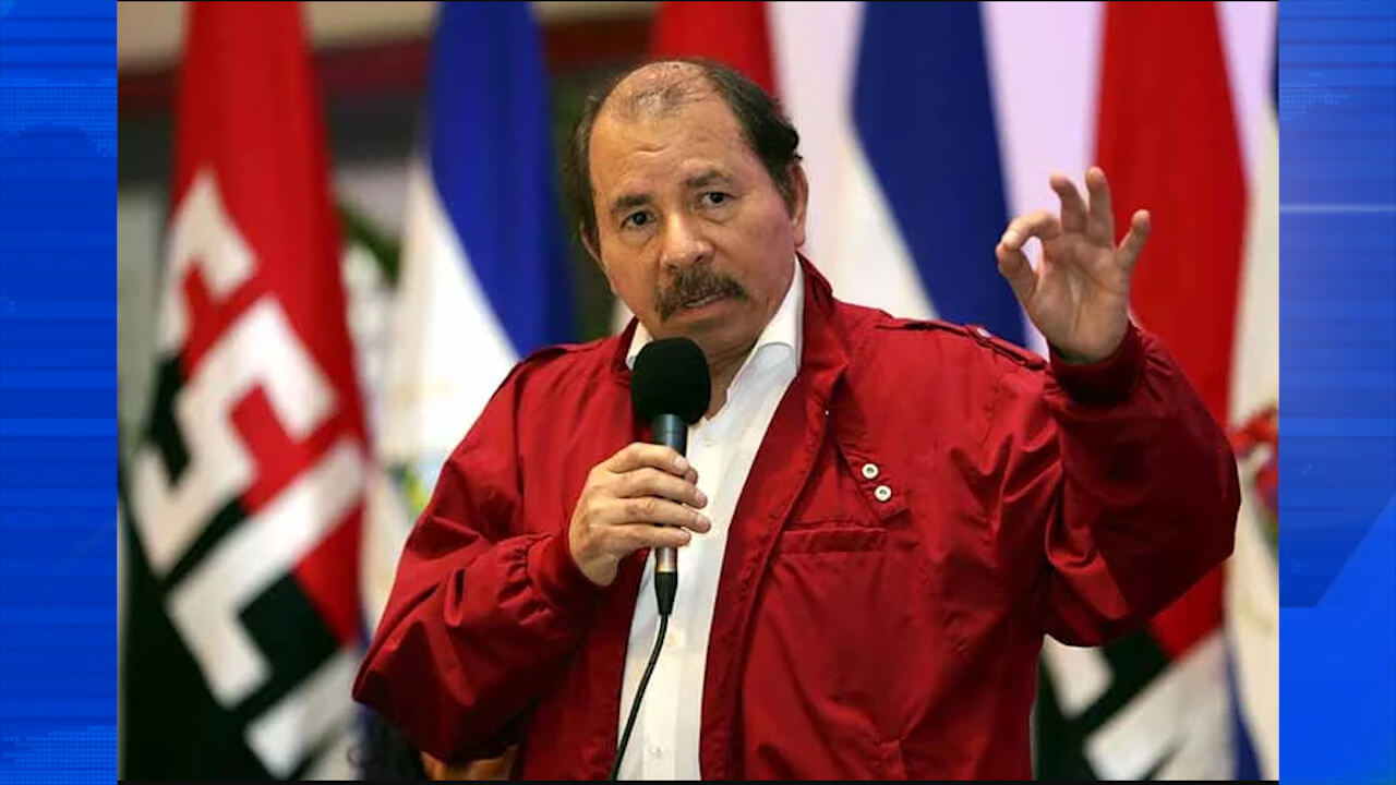 El dictador sostiene acusación contra EEUU de financiar a terroristas en Nicaragua