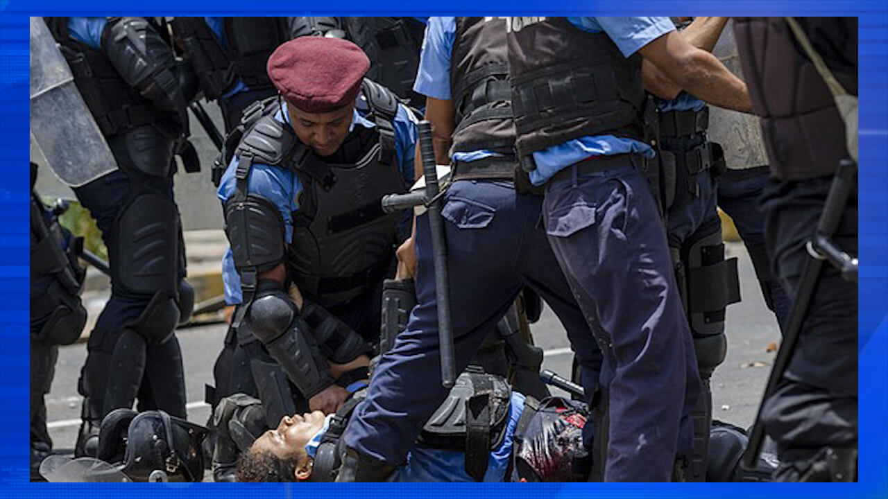 La policía en Nicaragua es el principal órgano violador de los Derechos Humanos