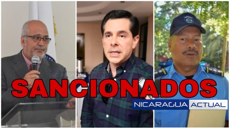 EE.UU sanciona funcionarios de Ortega y Murillo.