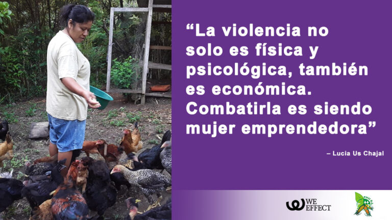 Familias beneficiadas por actividades de la ONG quedan desamparadas / Imagen We Effect