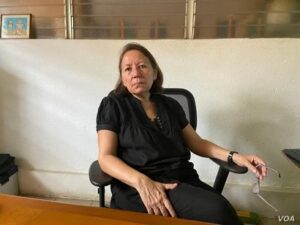Socióloga María Teresa Blandón. [Foto: Daliana Ocaña, VOA]