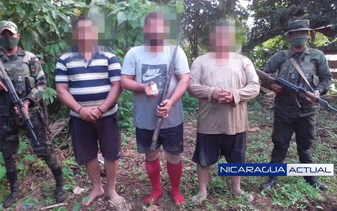 Tres ticos ingresan ilegal a Nicaragua, Ejército de Nicaragua los detiene