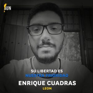 Jóvenes opositores demandan la inmediata libertad de Enrique Cuadras