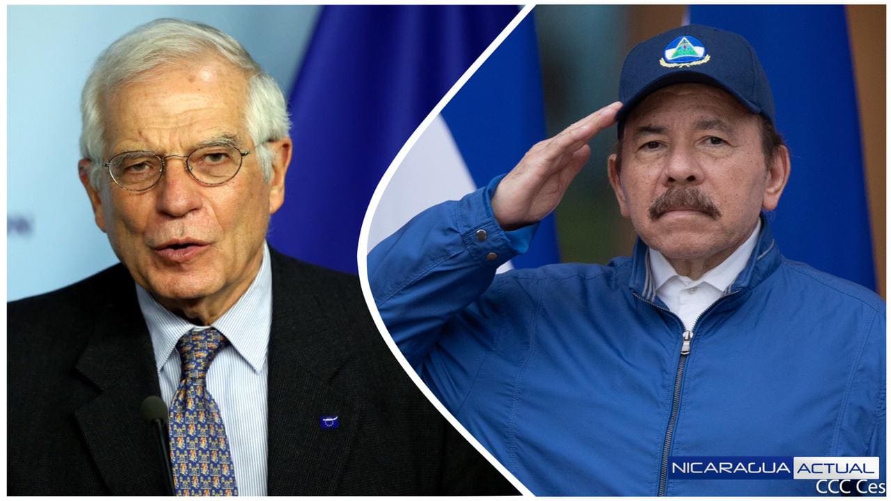 Josep Borrell y Daniel Ortega