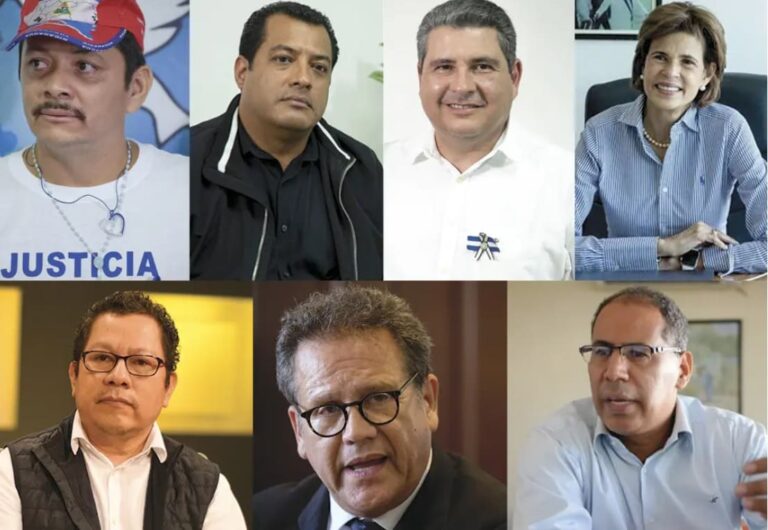 Al menos 8 son los precandidatos a la presidencia de Nicaragua