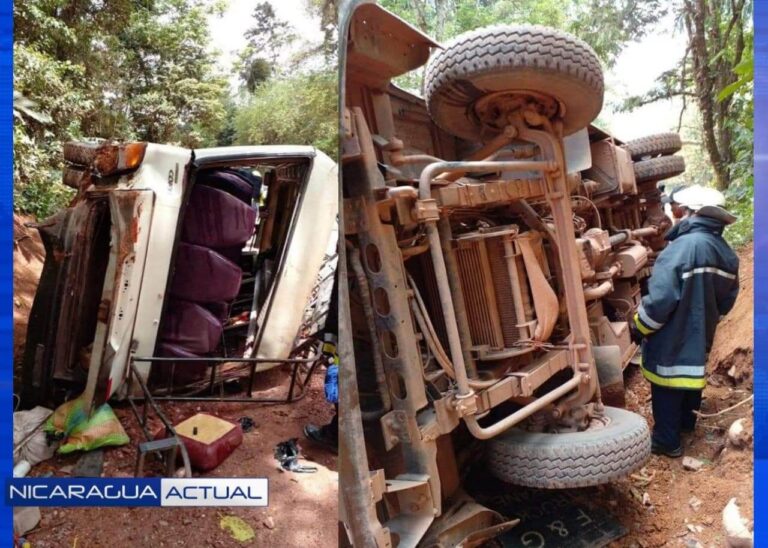 Accidente en Waslala / Archivo Nicaragua Actual