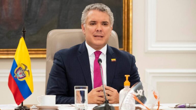 Iván Duque, ex presidente de Colombia.