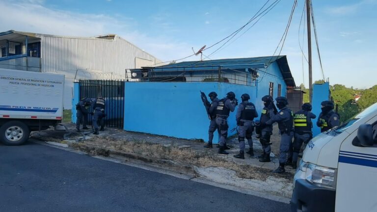 Operativo en Costa Rica