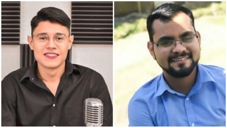 Lesther Aleman y Max Jerez presos politicos de Ortega