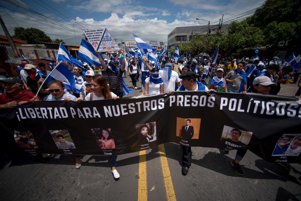 presos políticos en nicaragua