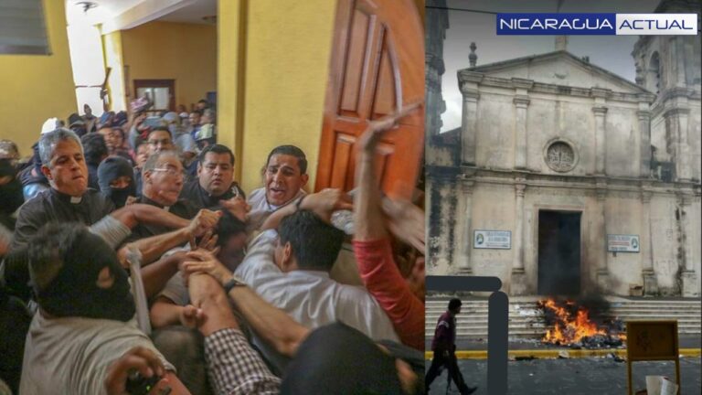 turbas agreden a sacerdotes Nicaragua Actual