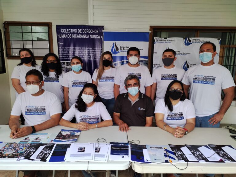 colectivo de derechos humanos nicaragua nunca mas