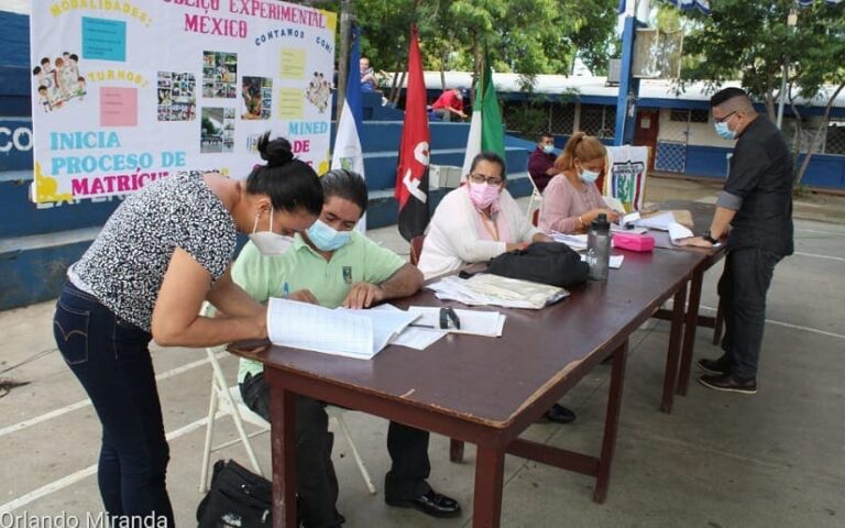 Dictadura arranca con matrícula escolar 2025.