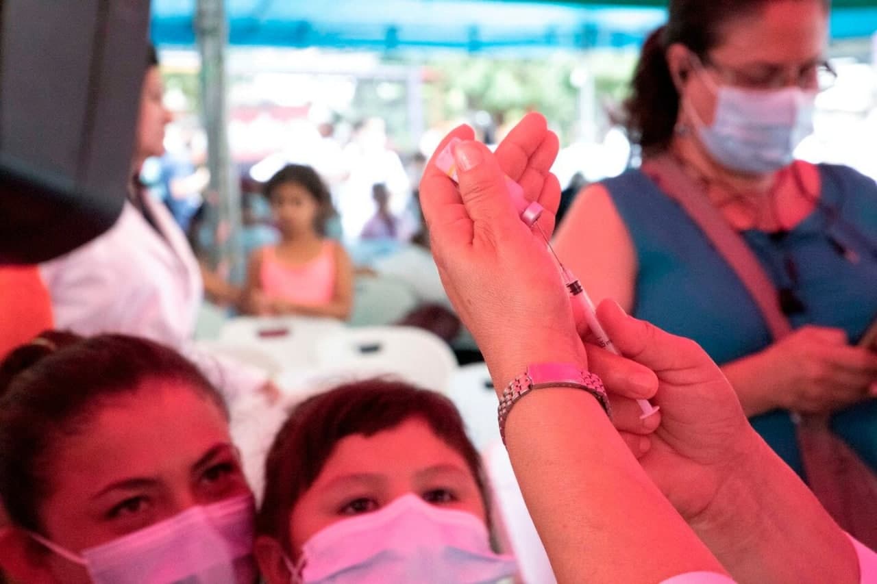 Jornada de vacunación "voluntaria" en Nicaragua.