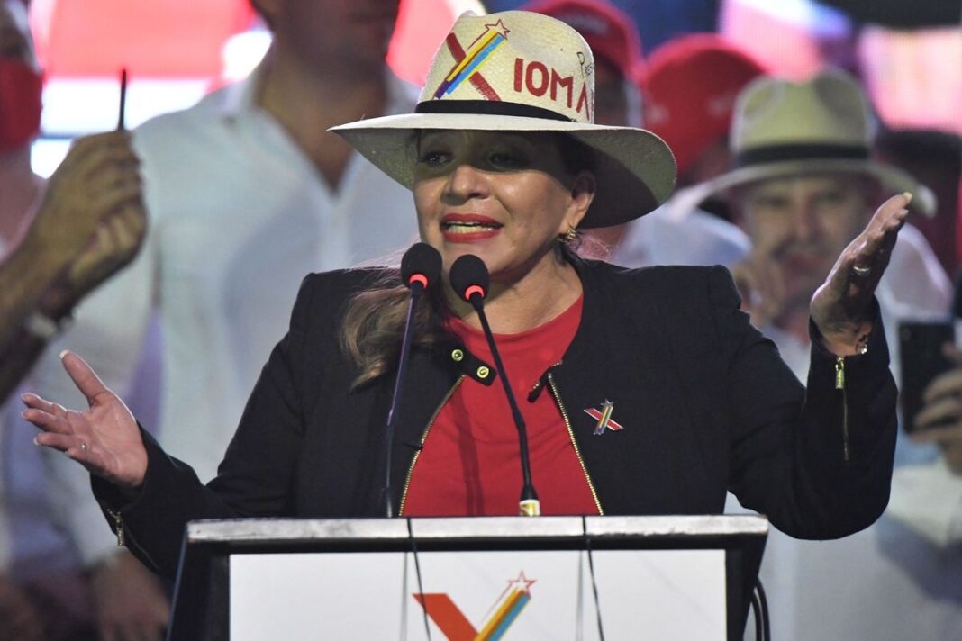 Xiomara Castro candidata de izquierda del Partido Libre de Honduras Foto Cortesía