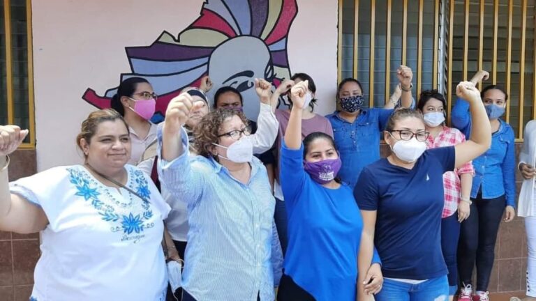 Movimiento de Mujeres María Elena Cuadra Foto Cortesía