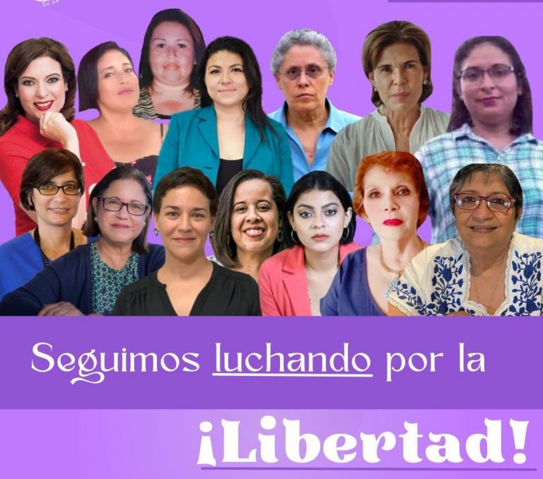 14 presas políticas de la dictadura orteguista