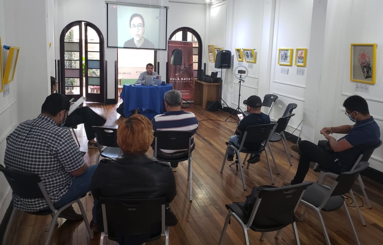 Foro virtual del Colectivo de Derechos Humanos Nicaragua Nunca Más Foto Cortesía