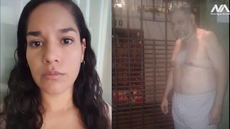 Catherine Urbina denuncia golpiza contra su padre José Manuel Urbina Lara preso político de la dictadura