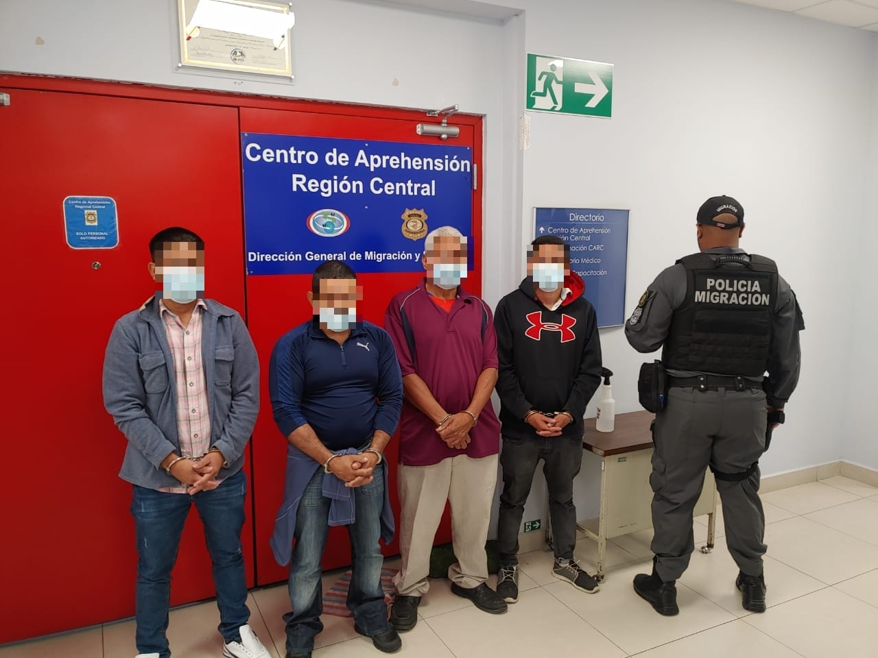 Costa Rica expulsa y deporta a extranjeros con antecedentes penales Foto Cortesía de Policía Profesional de Migración