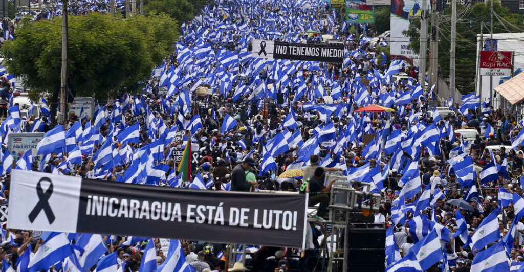 Protestas en Nicaragua en 2018