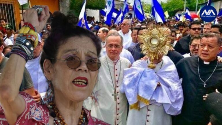 Rosario Murillo despotrica nuevamente contra sacerdotes católicos.