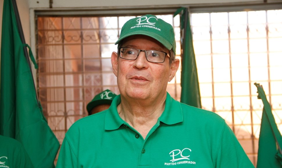 Alfredo César ex presidente del Partido Conservador
